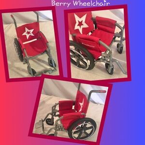 AMERICAN GIRL Berry Wheelchair, Hospital Gown II, Cruthes & Casts